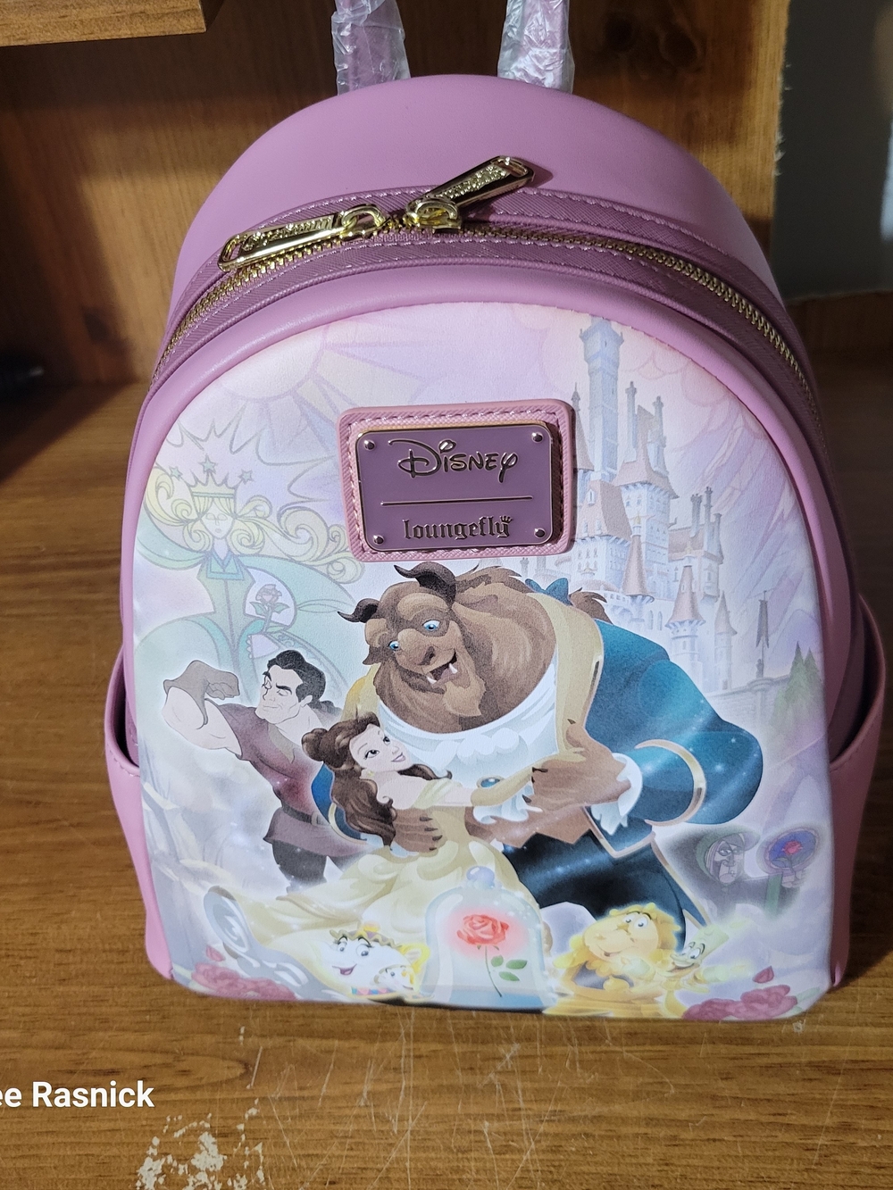 Loungefly Beauty and the Beast Portrait Mini Backpack.